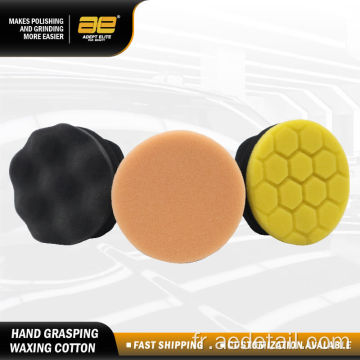 Sponge de cire de voitures Sponge de cire hexagonale brillante